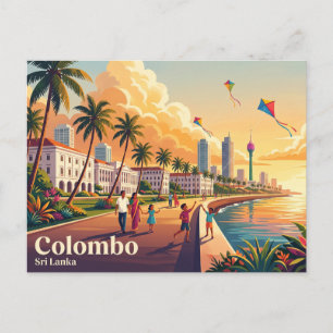 Postal Galle Face Green Sri Lanka