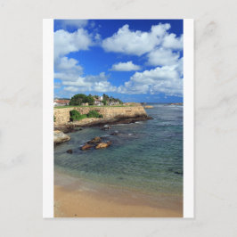 Postal Galle Fort y el océano Índico Sri Lanka