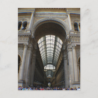 Postal Galleria Vittorio Emanuele II - Milán, Italia
