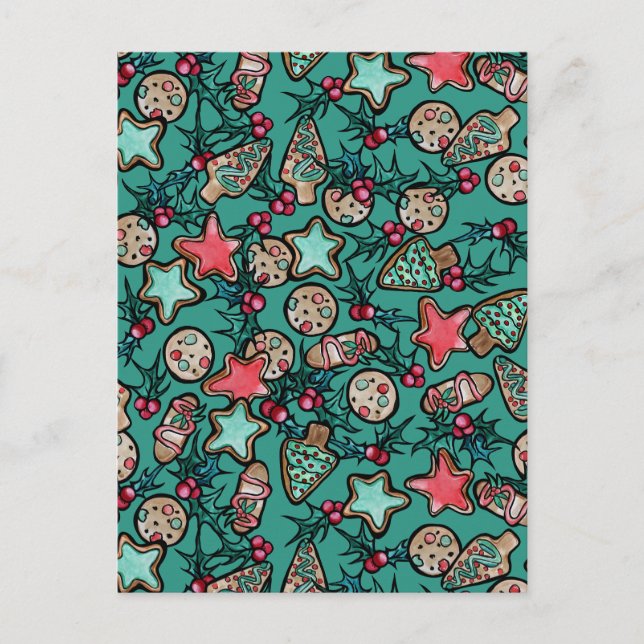 Postal Galletas de Navidad (Anverso)