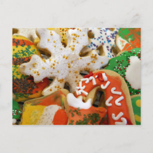Postal Galletas de Navidad II Colorido Hornear Navideño