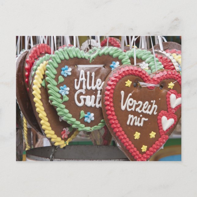 Postal Galletas decorativas de jengibre (Anverso)
