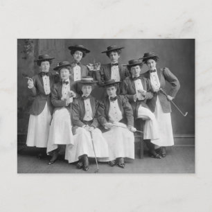 Postal Galloping Gaily Chorus, a principios del siglo XX