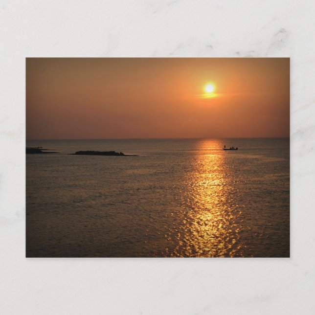 Postal Galveston Bay Texas (Anverso)