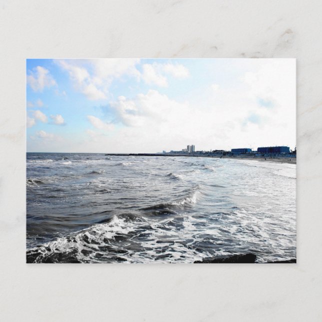 Postal Galveston Seawall (Anverso)