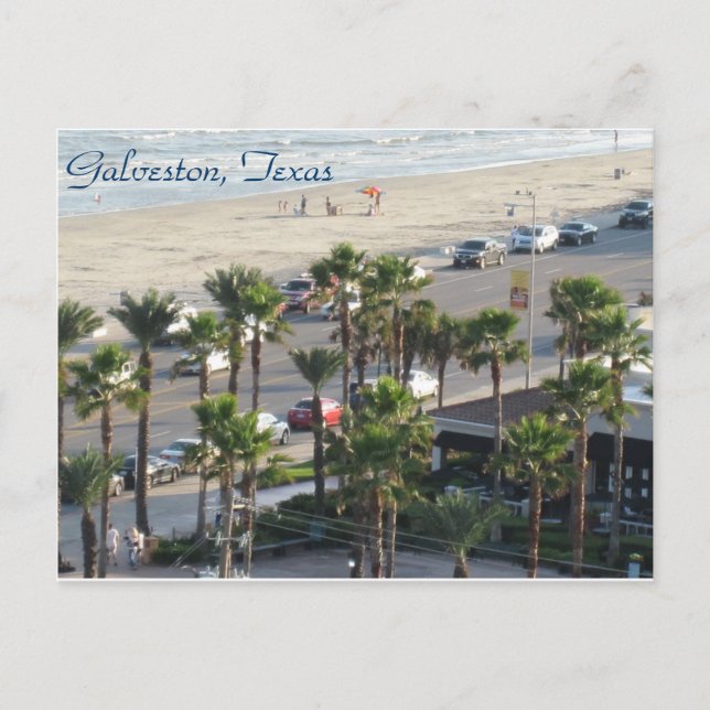Postal Galveston, Tejas Postcard-3 (Anverso)