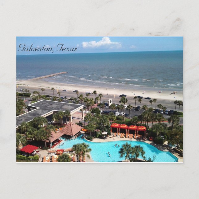 Postal Galveston, Texas (Anverso)