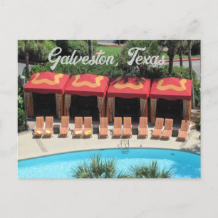 Postal Galveston, Texas - Postcard de la cubierta del Hot