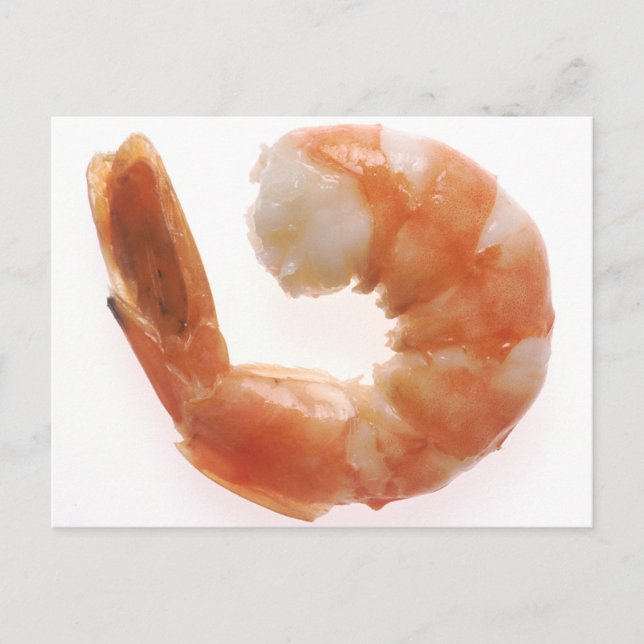 Postal Gambas cocidas (Anverso)