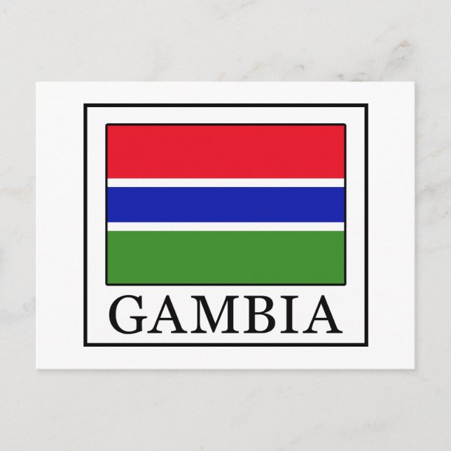 Postal Gambia (Anverso)