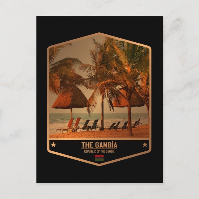 Postal Gambia (Anverso)