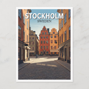 Postal Gamla Stan y Stortorget Estocolmo Suecia