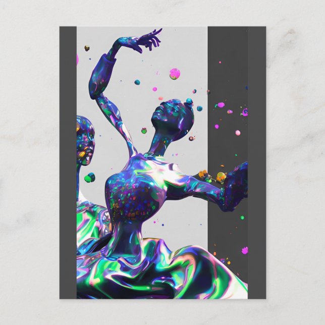 Postal Ganador del Ballet Sintográfico (Anverso)