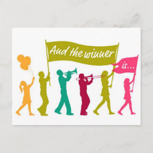 Postal Ganador del concurso