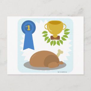 Postal Ganadora de la cena de pollo