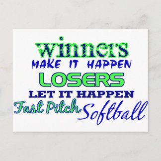 Postal Ganadores....Fast Pitch Sofball