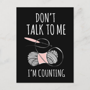 Postal Ganchillo Mamá Humor de Hilo Artesanía Abuela