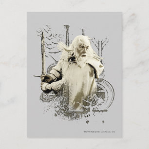 Postal GANDALF™ con colección de vectores de espada