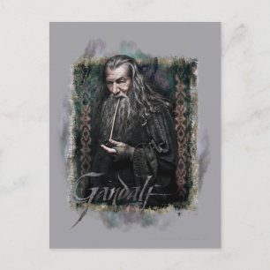 Postal Gandalf con nombre