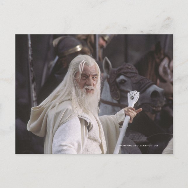 Postal GANDALF™ Holds Staff (Anverso)