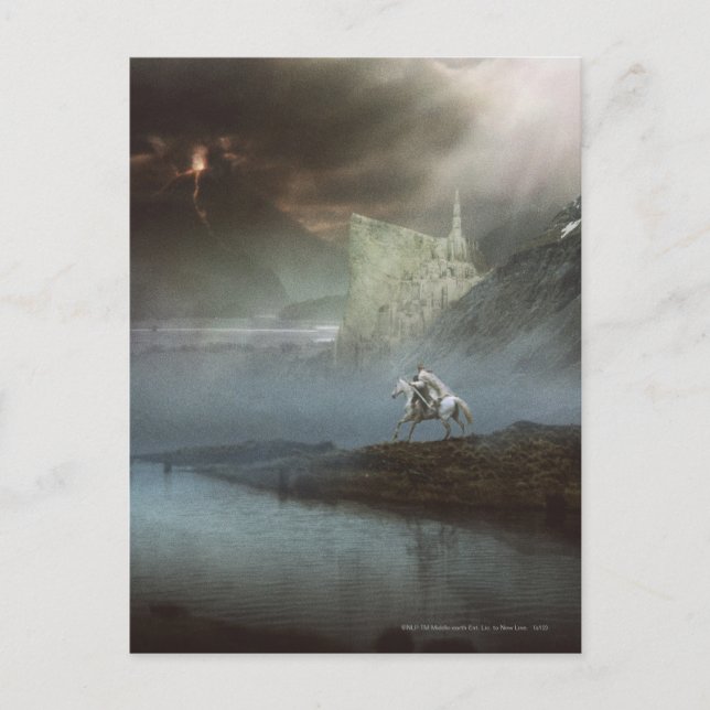 Postal GANDALF™ lleva hobbits a la ciudad vigilada (Anverso)