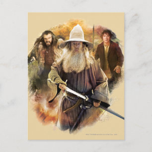Postal Gandalf, THORIN OAKENSHIELD™ y BILBO BAGGINS™