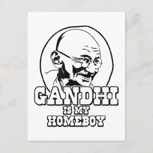 Postal Gandhi es mi Homeboy
