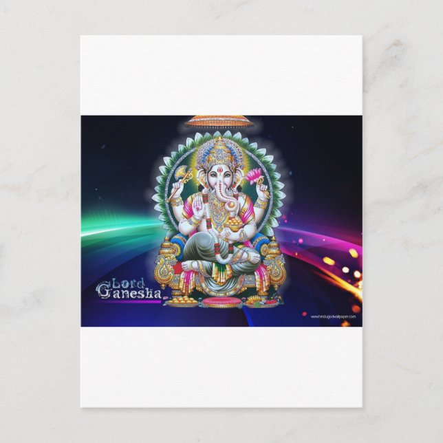 POSTAL GANESH AURA BLESSINGS (Anverso)