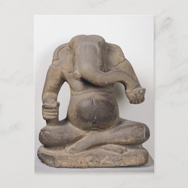 Postal Ganesh, de Tuol Pheak Kin (Anverso)