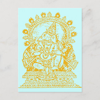 Postal Ganesh: Dios del éxito
