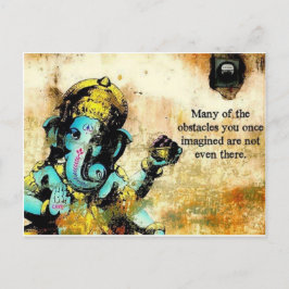 Postal Ganesh Ganesha Hindu India Deidad del Elefante Asi