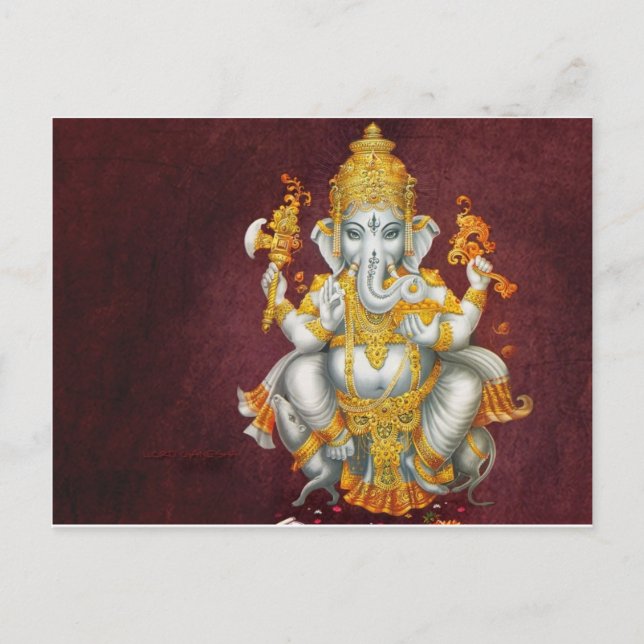 POSTAL GANESH GLORY (Anverso)