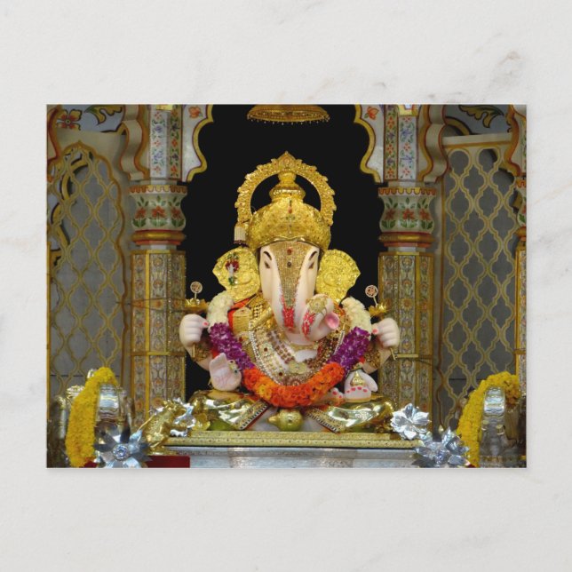 Postal Ganesh Post Card (Anverso)