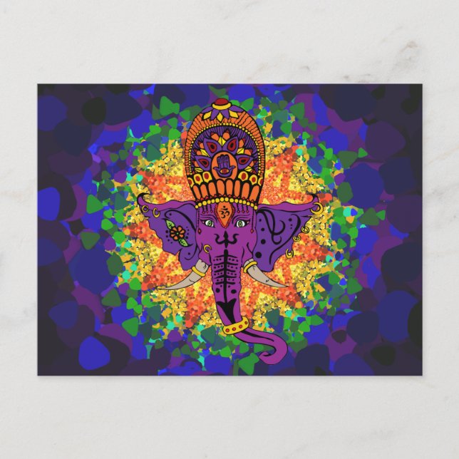 Postal Ganesha (Anverso)