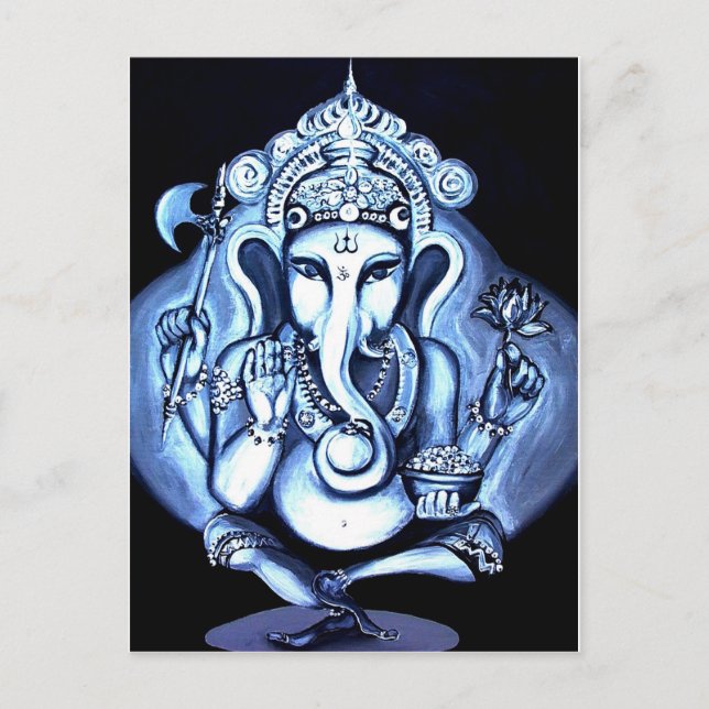 Postal Ganesha (Anverso)