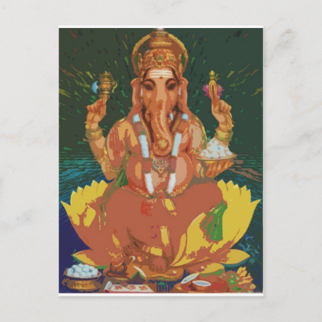 Postal Ganesha (Anverso)
