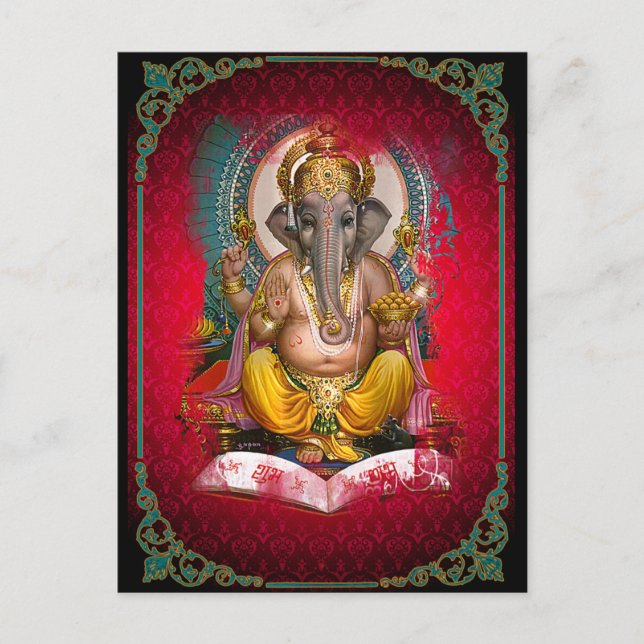 Postal Ganesha - Postcard (Anverso)