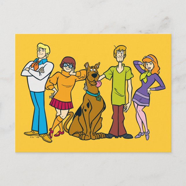 Postal Gang 14 Mystery Inc (Anverso)