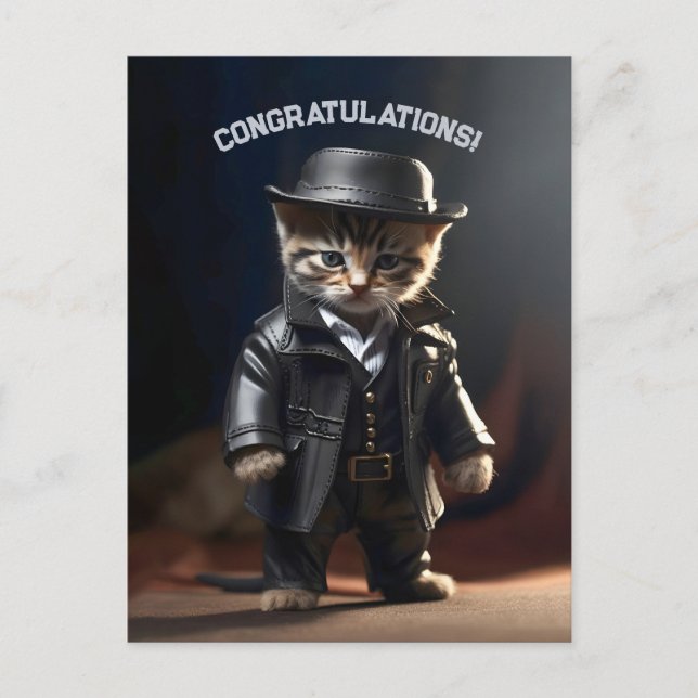 Postal Gangster Kitten (Anverso)