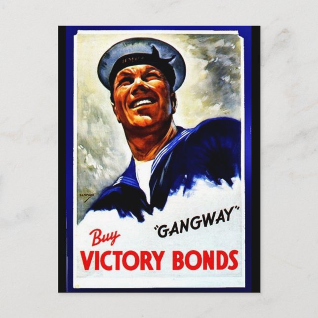Postal Gangway, compra bonos de victoria (Anverso)