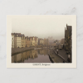 Postal Gante, estilo vintage