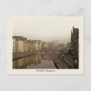 Postal Gante, estilo vintage