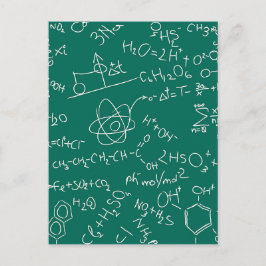 Postal Garabatos de química