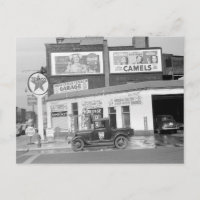 Garaje y gasolinera, 1940