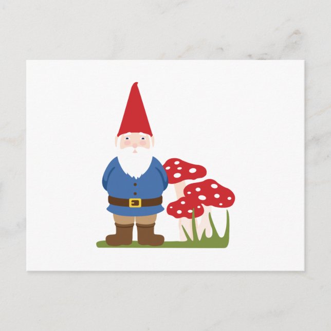 Postal Garden Gnome (Anverso)