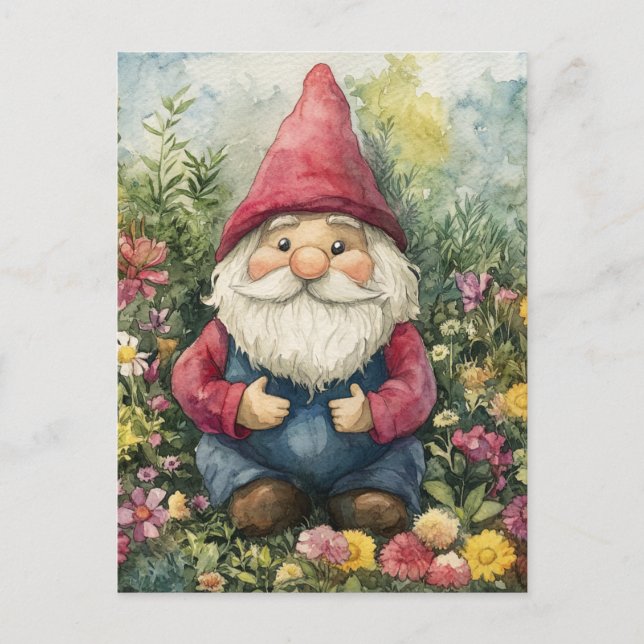 Postal Garden Gnome (Anverso)