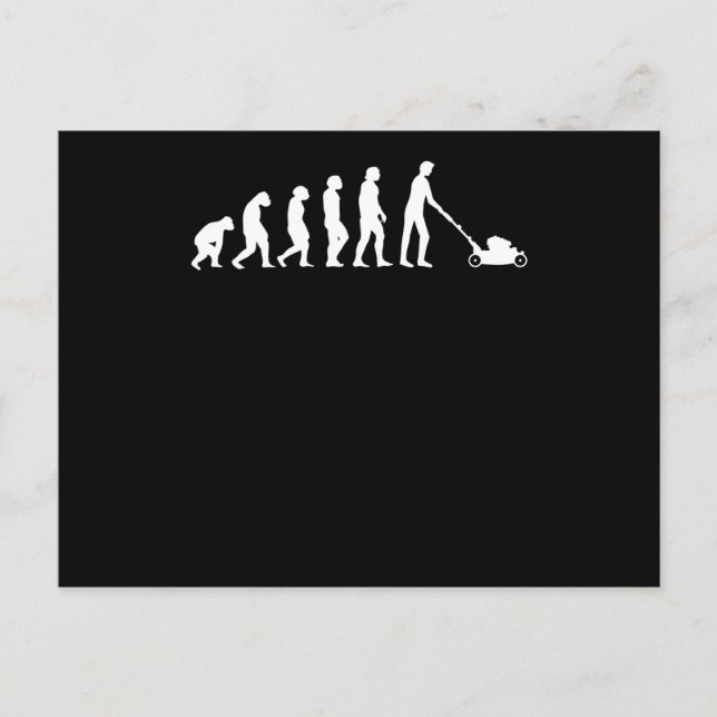 Postal Gardener Lawn Mower Evolution (Anverso)