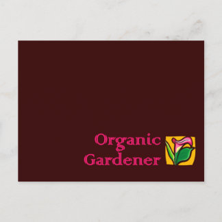 Postal Gardener orgánico - Calla Lilies