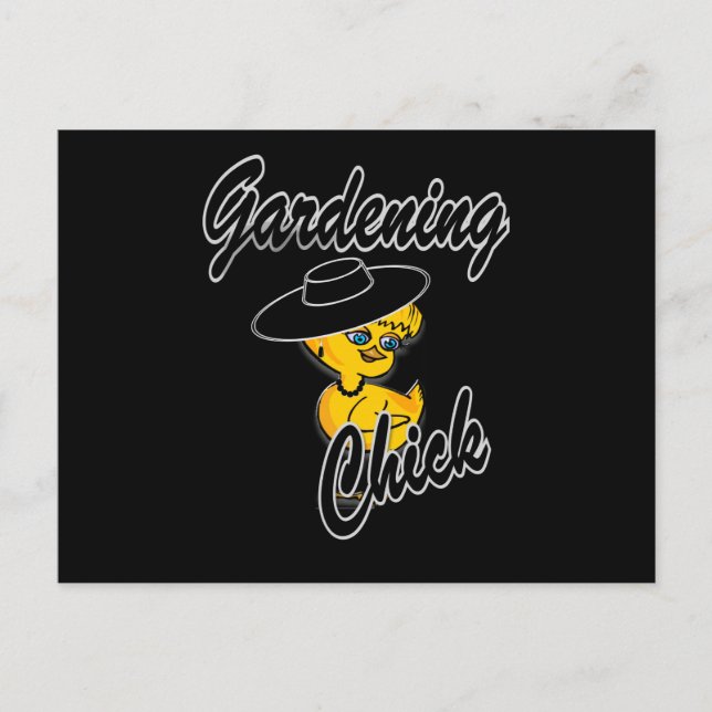 Postal Gardening Chick #4 (Anverso)