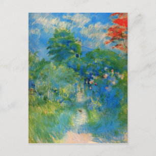 Postal Gardenpath en Mezy por Berthe Morisot